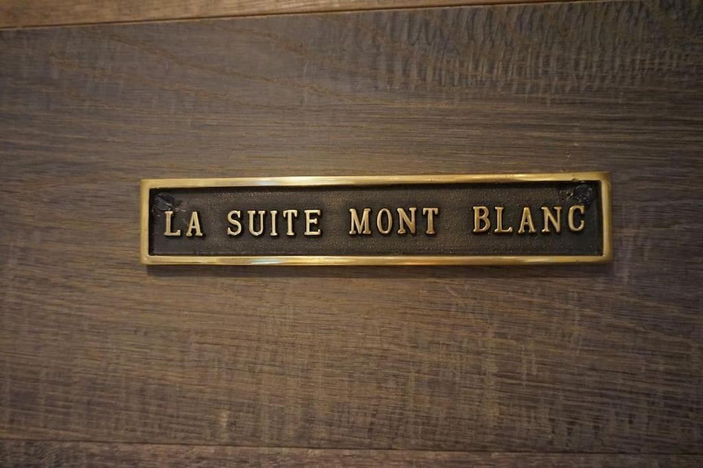 Appartement La Suite Mont-Blanc Chamonix Buitenkant foto